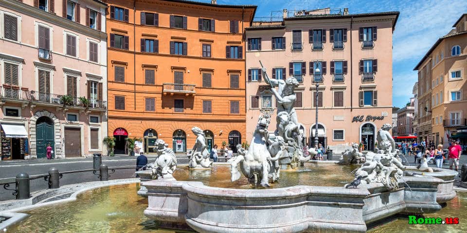 Fountain on Piazza Navona
