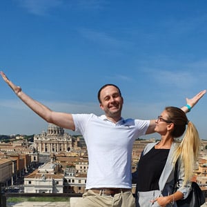 About us ROME.US Authors Kate Zusmann and Artur Jakucewicz