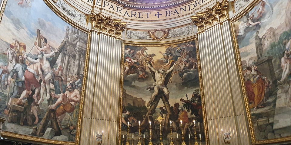 Altar Saint Andrew of the Bushes Rome Altar Saint Andrew of the Bushes Rome