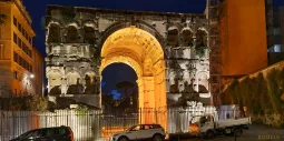 Arch of Janus in the Forum Boarium in Rome