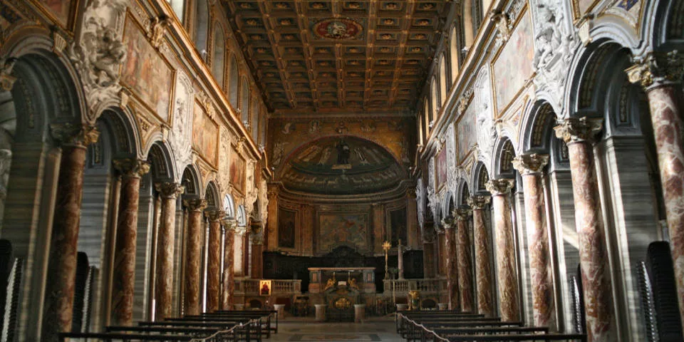 Basilica di San Marco in Rome, piazza Venezia
