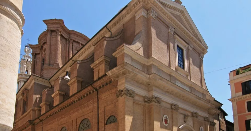 Basilica di S. Andrea delle Fratte by Borromini in Rome