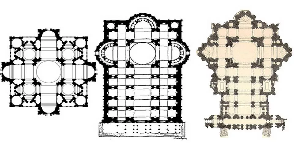 Evolution of St Peter's Basilica Construction