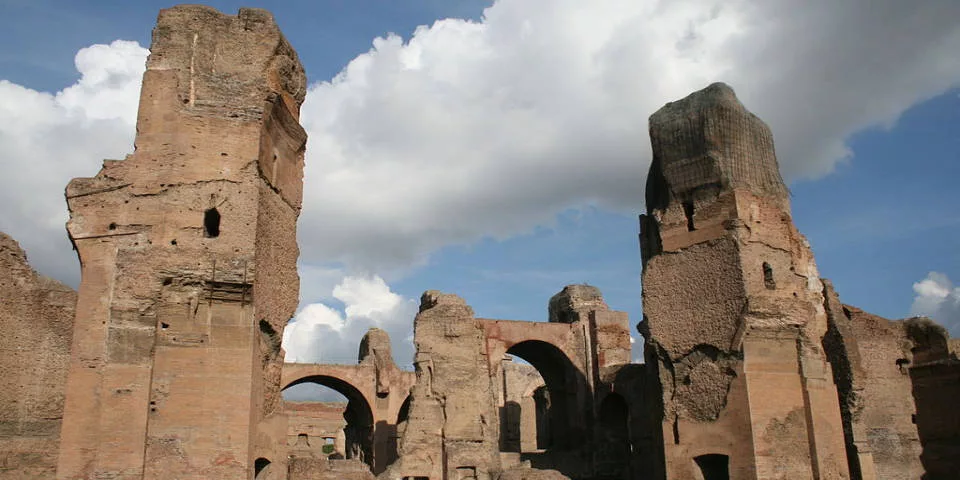 Antic Baths of Caracalla in Rome