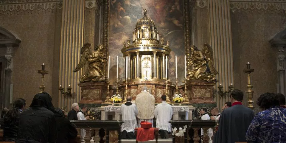 Blessed Sacrament Chapel in St Peter's Basilica
