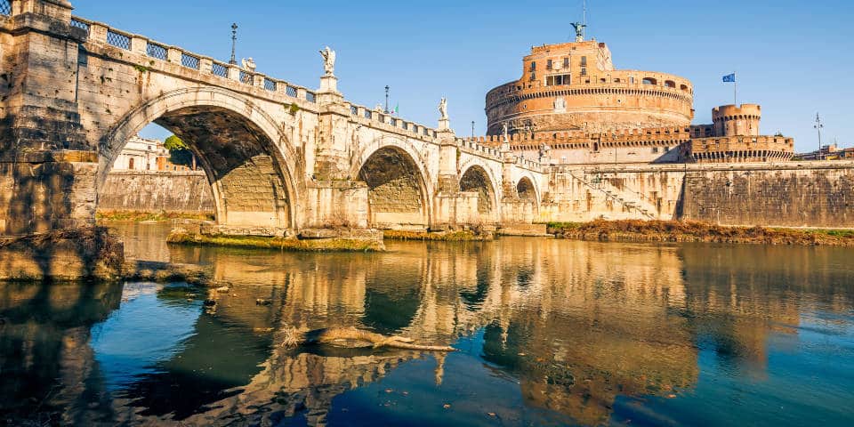 Bridge in Rome over Tiber