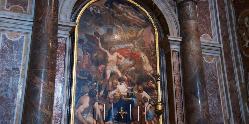 Chapel of St Sebastian in St Peter's Basilica