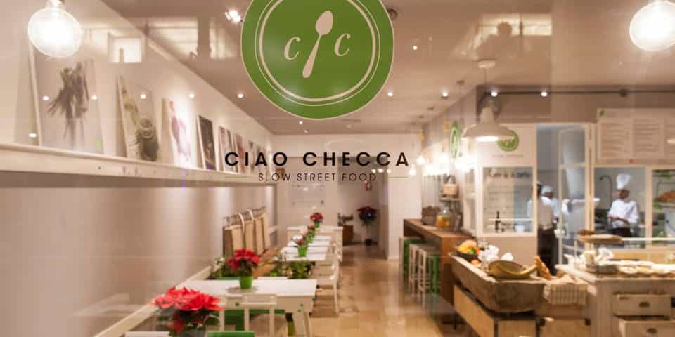 Ciao Checca vegetarian, gluten-free, vegan restaurant in Rome