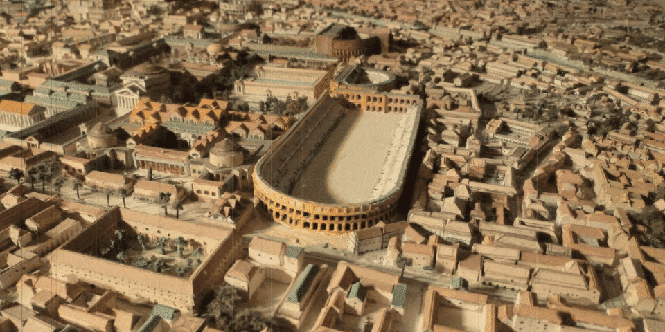 Ancient Stadium of Domitian in Rome
