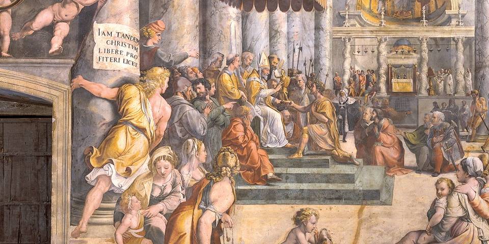 Donation of Rome Triumph of Christian Religion