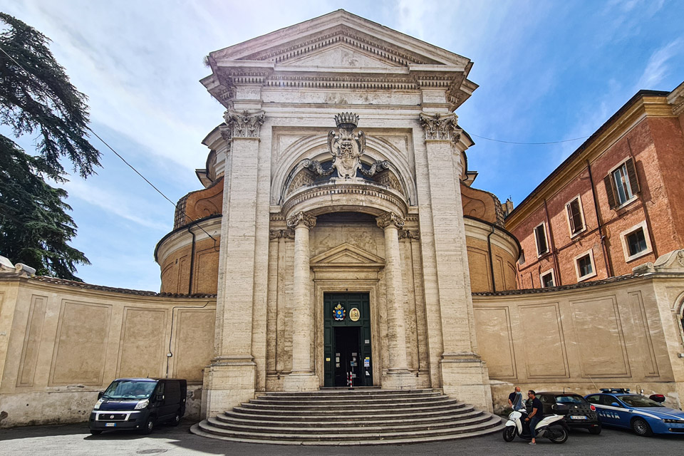 Facade Sant'Andrea al Quirinale