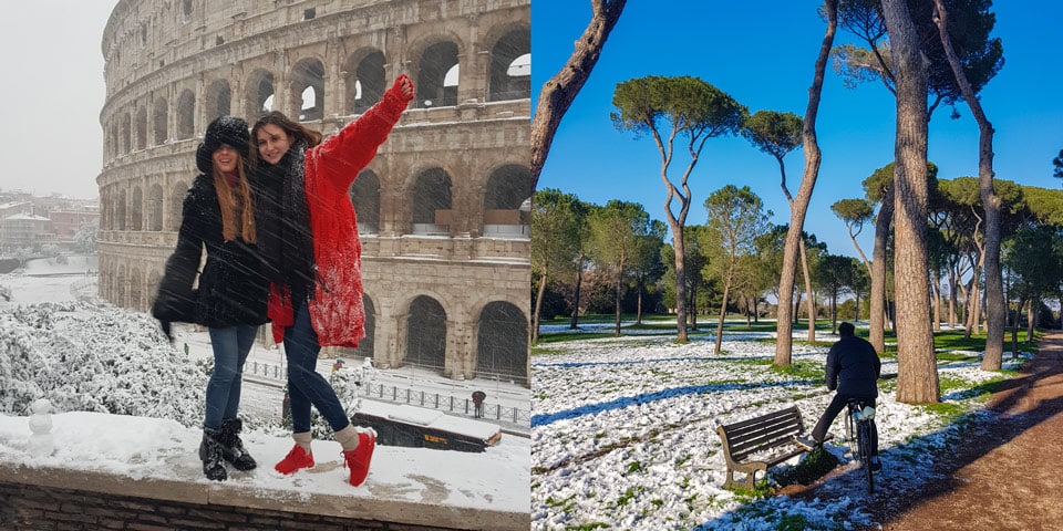 February Weather in Rome