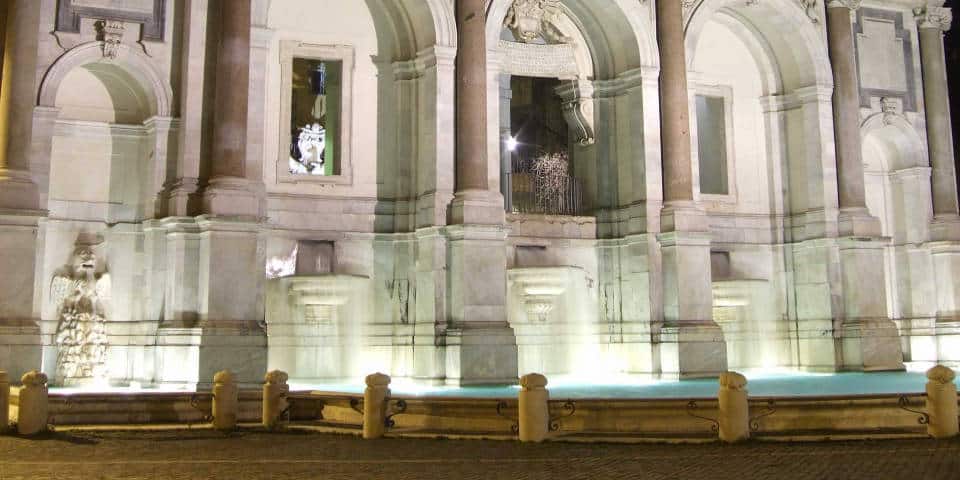 La Fontana dell'Acqua Paola en Roma