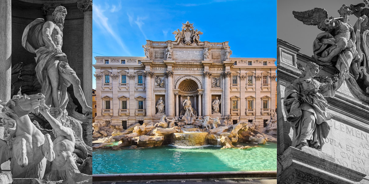 Fontana di Trevi Rome Italy