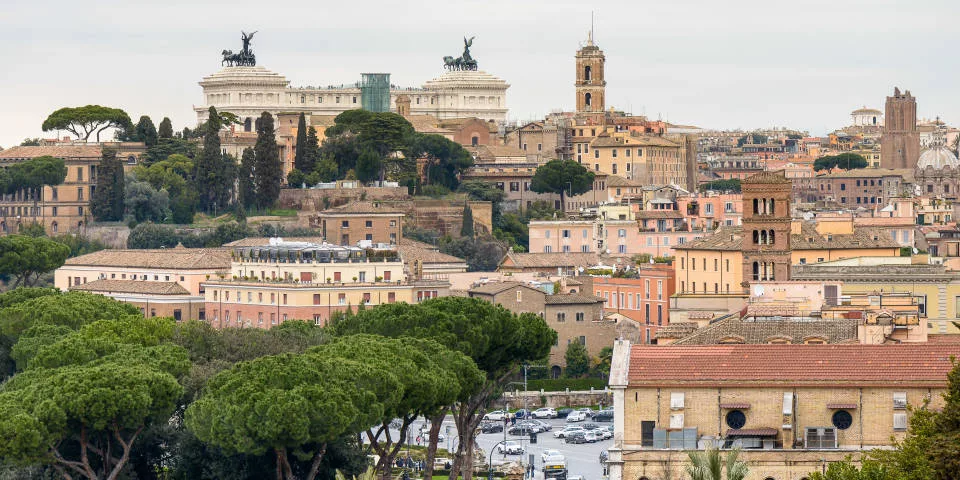 Garden Oranges Rome Views