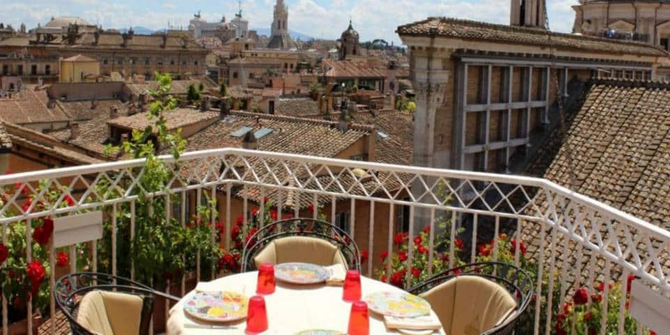 Mater Terrae beautiful vegetarian/vegan restaurant in Rome