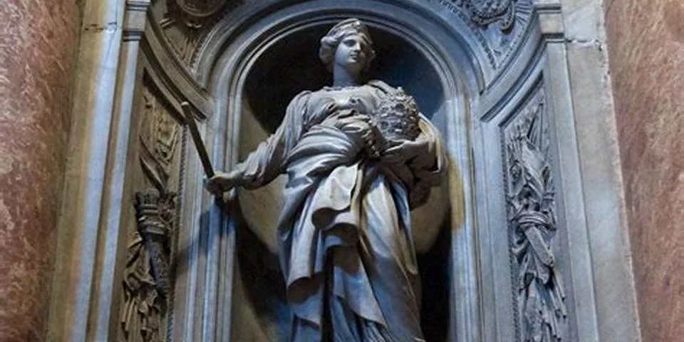 Monument to Matilda of Canossa in Vatican