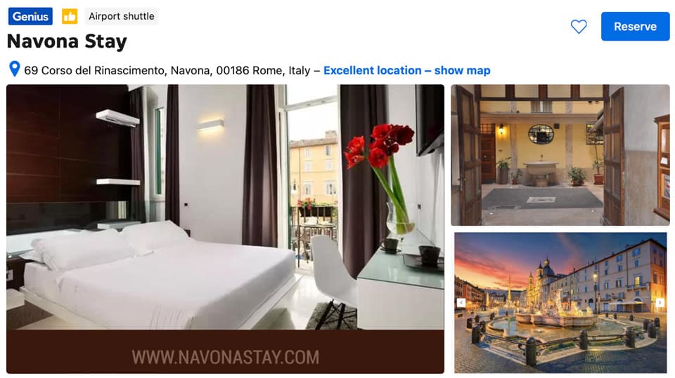 Navona Stay Budget Hotel near Piazza Navona in Rome