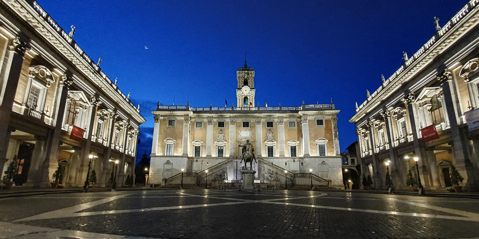 Palacio de los Senadores Monte Capitolino Roma