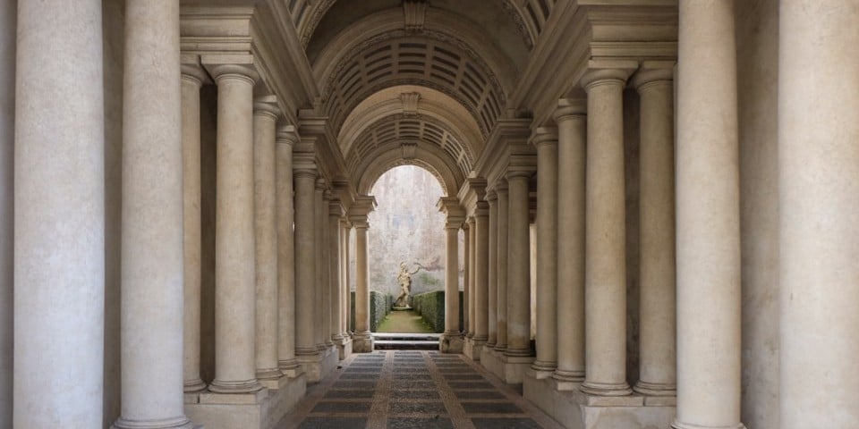 Palazzo Spada in Rome Regola district