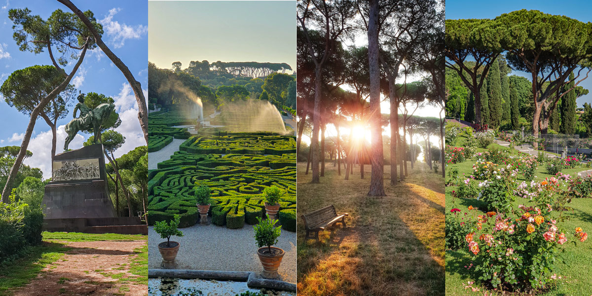 Parks and Gardens in Rome