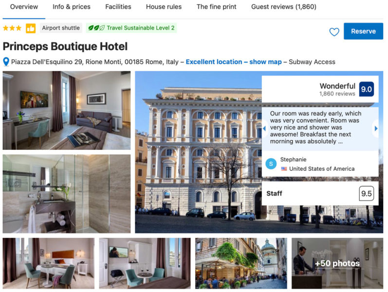 Best Hotels Near Termini Station in Rome Cheap in the City Center