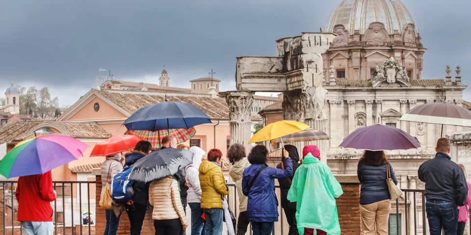 Rainy Day Rome