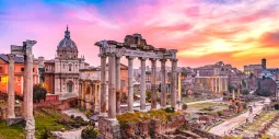 Roman Forum in Rome Italy