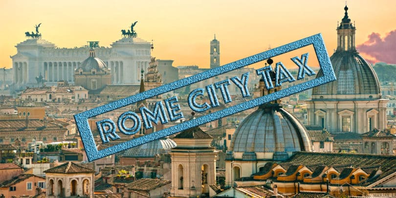 rome tourist city tax