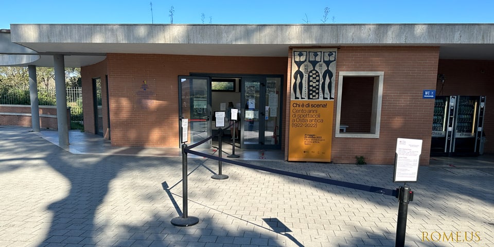 ticket office Ostia Antica