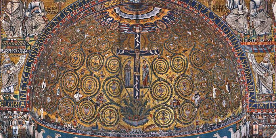 Basilica di San Clemente in Rome mosaics