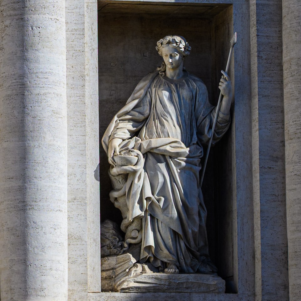 Salubrità The Goddess of Health by Filippo della Valle