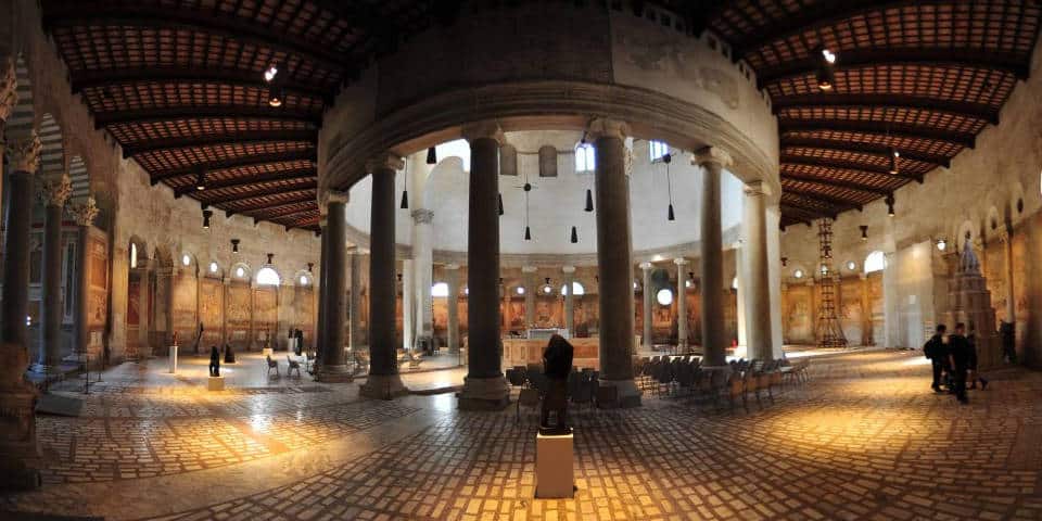 Church Santo Stefano in Rotondo Rome, Italy