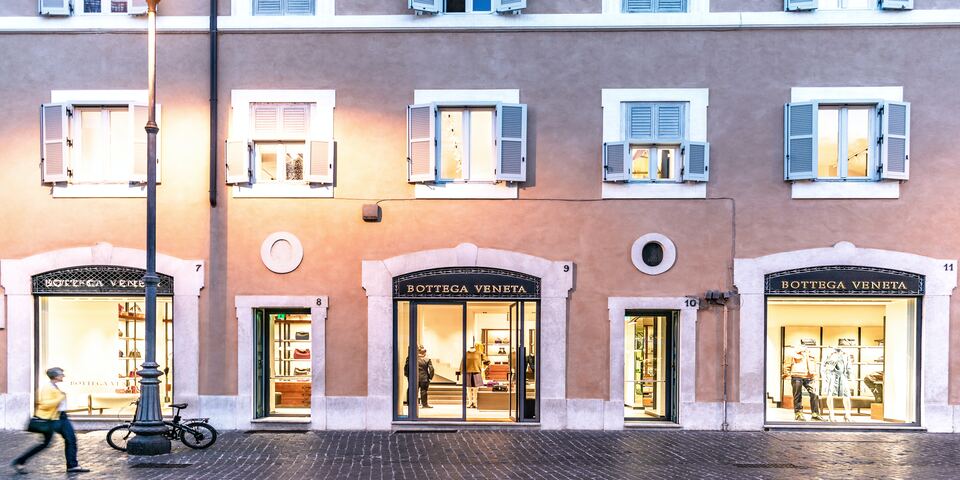Shops on Via del Corso