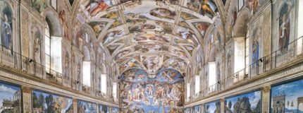 The Sistine Chapel in The Vatican