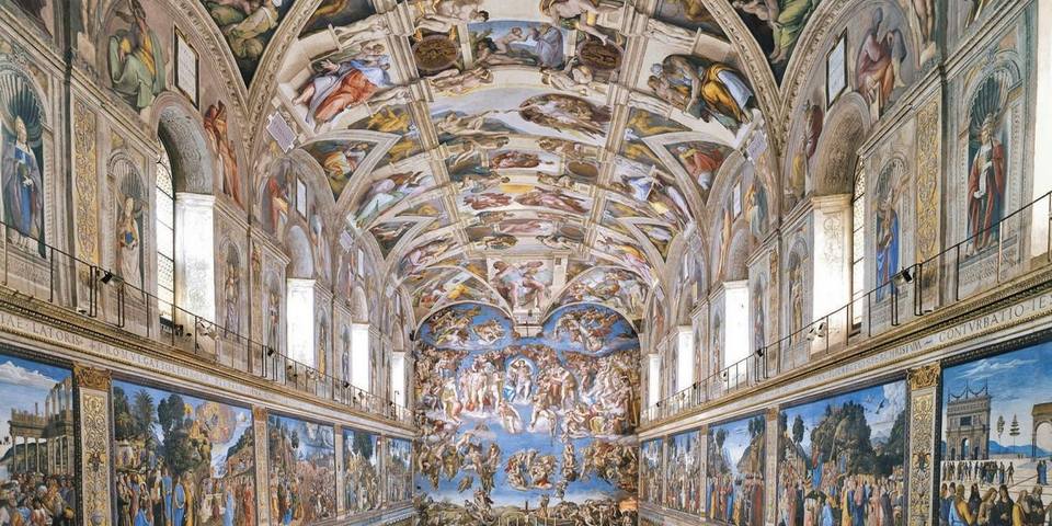 The Sistine Chapel in The Vatican