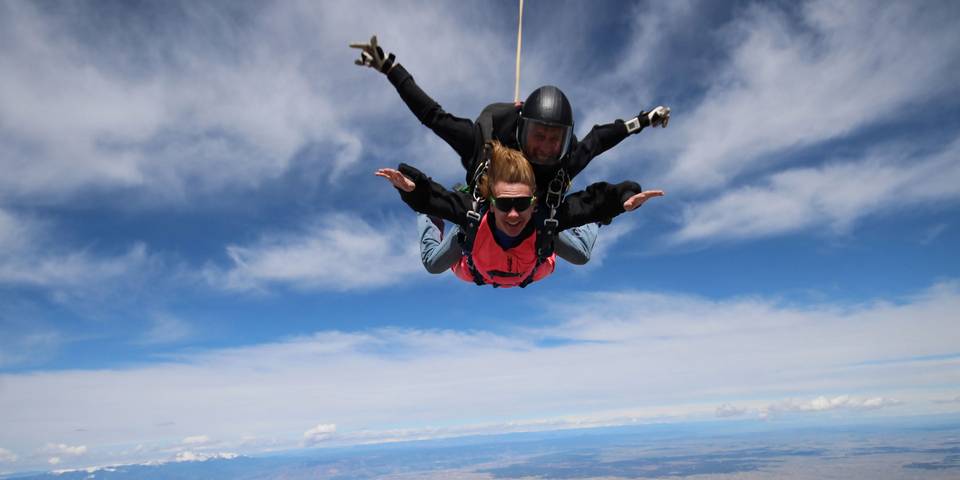 skydiving in rome