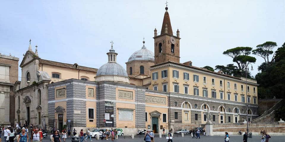 The Basilica of Santa Maria del Popolo