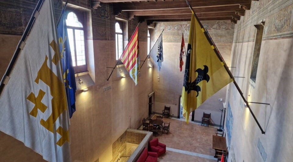 The House of the Knights of Rhodes inside