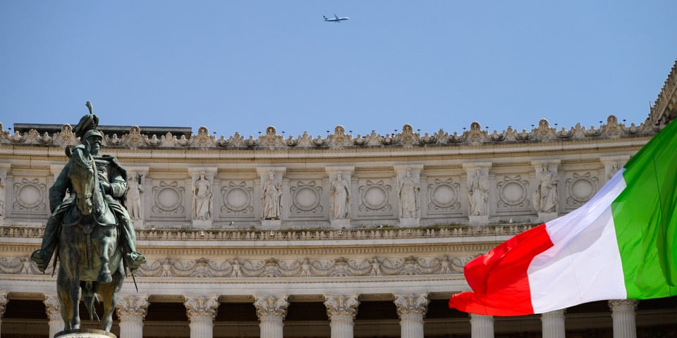 El Monumento a Víctor Manuel II en Roma