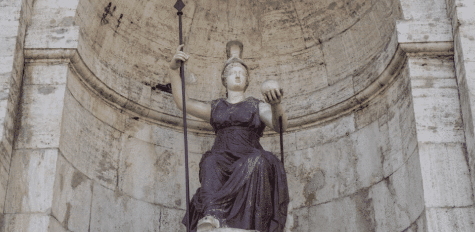The fountain of Dea in Rome