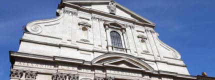 The Church of the Gesù in Rome
