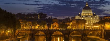 Tiber River in Rome