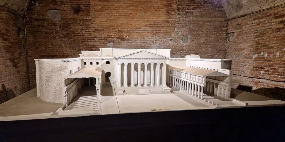Trajan Market exhibition