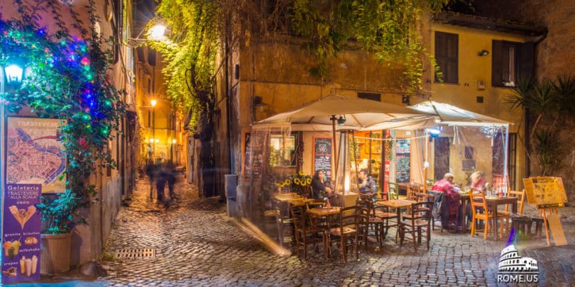 trastevere rome walking tour