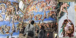 Visiting Sistine Chapel
