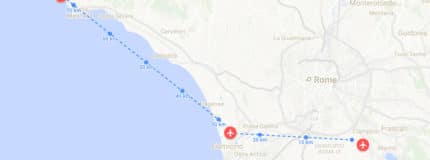 Which Rome Airport is Closest to Cruise Port