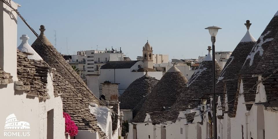 trip from rome to alberobello