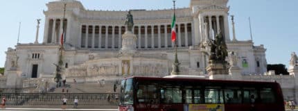 public buses in Rome