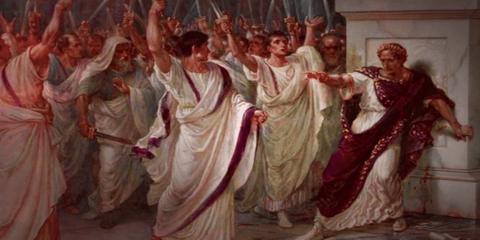 Assassination of Caesar in Rome